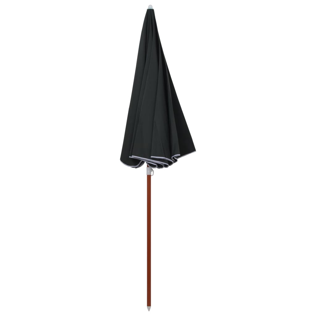 vidaXL Outdoor Umbrella Parasol with Crank Patio Sunshade Sun Shelter Steel-4