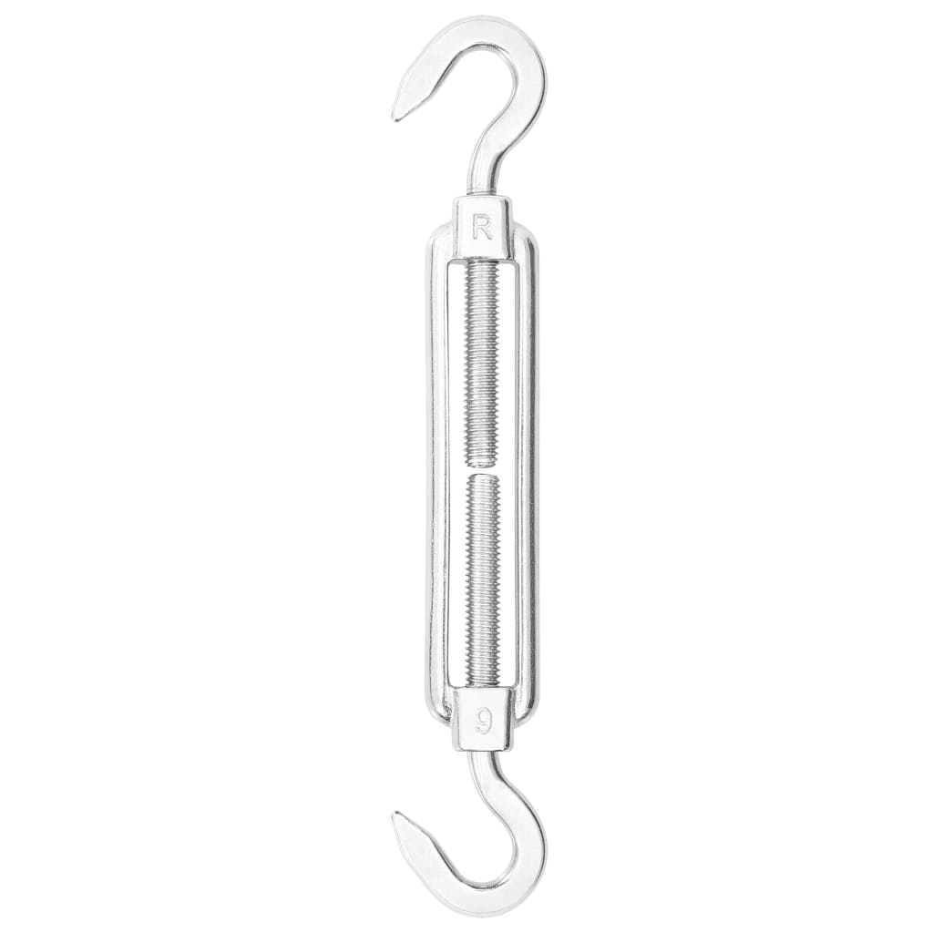 vidaXL Shade Sail Hardware Kit Sunshade Installation 12 Piece Stainless Steel-4