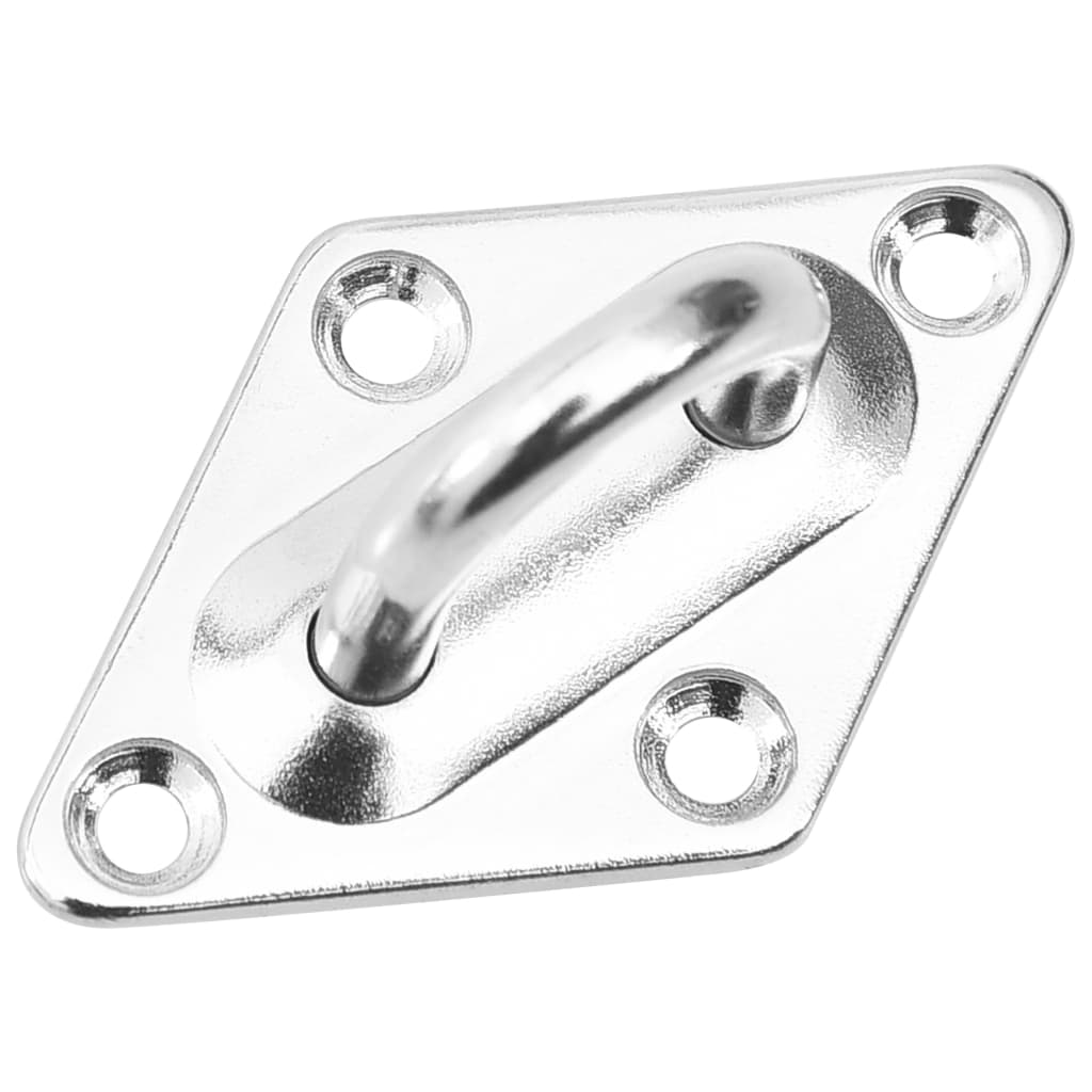vidaXL Shade Sail Hardware Kit Sunshade Installation 12 Piece Stainless Steel-1