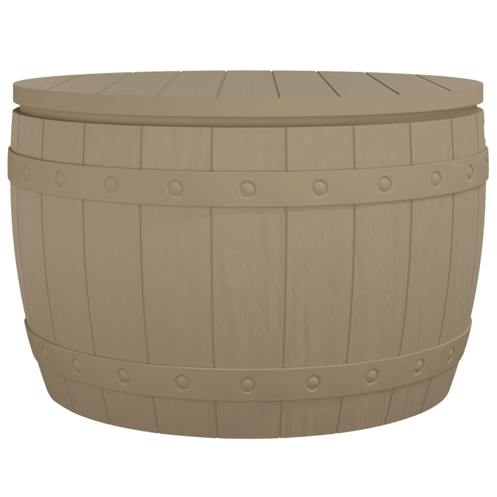 vidaXL Outdoor Storage Box Patio Furniture Garden Storage Chest Polypropylene-3