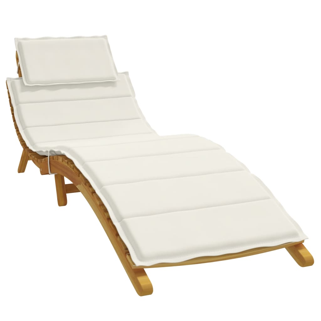 vidaXL Sun Lounger Cushion Sunbed Seating Pad Outdoor Patio Garden Fabric-5